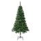 National Tree Company Artificial Slim Christmas Tree, Linden Spruce, Green, Unlit, Includes Stand, 6 Feet.
